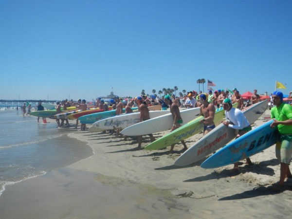 CSLSA lifeguard regionals paddleboards