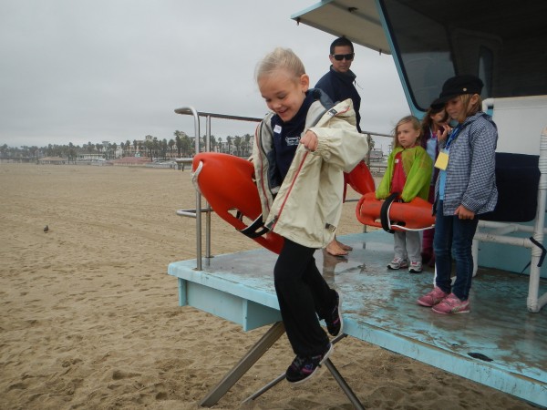 Kindergarten Field trip ISLA Lifeguards