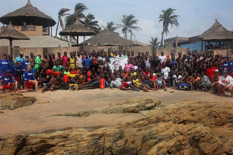 ISLA/LWB Basic Open Water Lifeguard Class of Ghana 2016