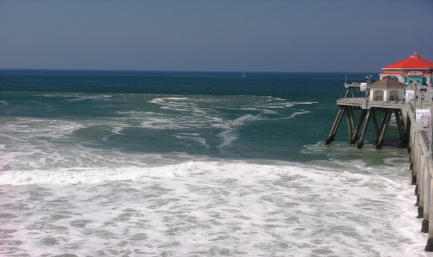 Rip current huntington beach